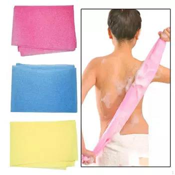3 шт., длинное отшелушивающее банное полотенце, японское моющее и чистящее полотенце