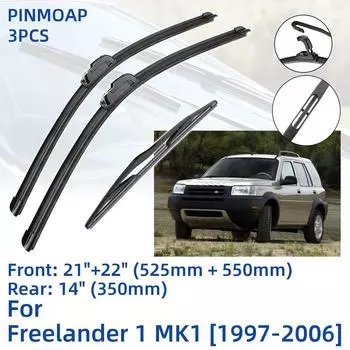3 шт. для LAND ROVER Freelander 1 MK1 1997-2006 21 22 14 передние и задние щетки стеклоочистителя лобовое стекло резак для окон аксессуары 2003 2004 2005 2006