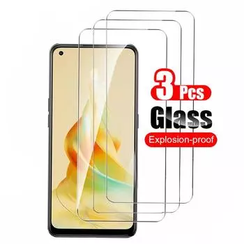 3 шт. для Oppo Reno 9 8 8T Reno9 Reno8 Pro Plus 5G Lite закаленное стекло защитная пленка для экрана защитное стекло против царапин for Oppo A74 5G чистый
