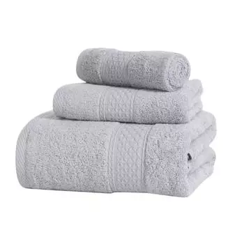 3 шт., домашнее, отельное, хлопковое полотенце для рук, лица, тела, воды, пота, очистки, сушки, полотенце