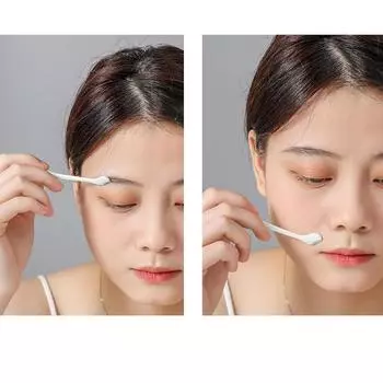 3 шт. Двойная головка бритвы для бровей набор для удаления волос для женщин бритва для лица триммеры для бровей лезвия бритва для макияжа косметика для женщин onesize