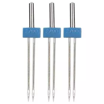 3 шт. двойные иглы булавки из нержавеющей стали нитки и крючки швейные стежки 3MM-3 pieces/bag