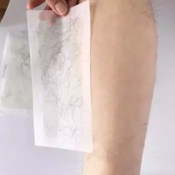 3 шт. двухсторонняя восковая полоска для удаления волос, бумага высокого качества, эпилятор для удаления волос на лице, восковая полоска, бумажные инструменты для красоты