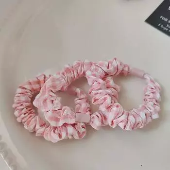 3 шт. Европейские и американские эластичные резинки для волос Плиад, резинки-скранчи для женщин, девочек, детей, держатель для хвостика, аксессуары для волос