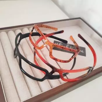 3 шт. Европейские и американские очки Повязка на голову Резинки для волос Милая повязка на голову для женщин Мужчин Девочек Туризм Корейские аксессуары для волос