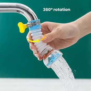 3 шт. фильтр для крана с подвижной головкой-распылителем, вращающийся на 360 градусов распылитель воды, универсальный брызгозащищенный аксессуар для домашней кухонной мойки B