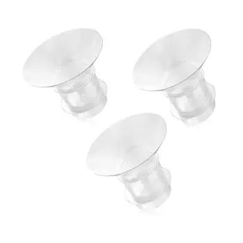 3 шт. фланцевые вставки для молокоотсоса, конвертер для защиты груди, практичная замена молокоотсоса 17 мм