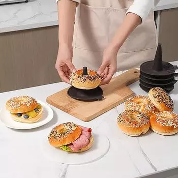 3 шт. Формы для пончиков, формы для торта, формы для выпечки бубликов, кухонные принадлежности, термостойкие и безопасные для микроволновой печи, инструмент для десерта