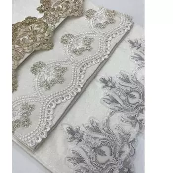 3 шт. Французский гипюр Dowry 50x90 Бархатное полотенце для рук и лица