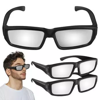 3 шт. Футляр для очков солнцезащитные очки просмотр обертывание вокруг сварочный чехол защитные очки