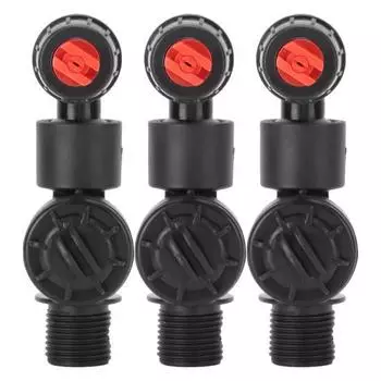 3 шт. G3/8 DN10 распылительная головка противокапельная веерообразная локтевая насадка для сельскохозяйственного электрического опрыскивателя