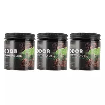 3 шт. гель для удаления запаха, растительные экстракты, освежающий аромат, поглотители запаха, дезодорирующий гель для
