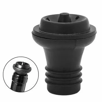 3 шт. герметичная силиконовая вакуумная винная пробка черная пробка для бутылок простой винный насос для домашнего использования 3pcs