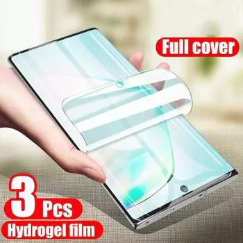 3 шт гидрогелевая пленка для Samsung A32 S20 S20Plus S20 Ultra A51 Защитная пленка для экрана для Huawei Honor 7X 8X 9X Samsung A20
