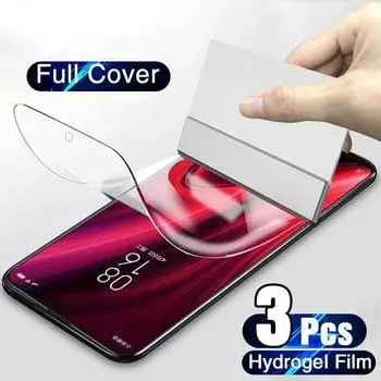 3 шт. гидрогелевая пленка для VIVO V25 X50 V21 5G Y70 Y11 Y12 Y15 Y17 Y3S Y7S Y9S U3X V17 Y12 X23 X27 Защитная пленка для экрана For VIVO V23 Pro чистый