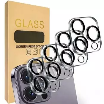 3 шт. HD задняя камера закаленное стекло для iPhone 13Mini 13 14 15 16 Pro Max задняя линза защитные пленки для экрана стеклянная пленка против царапин 1PCS