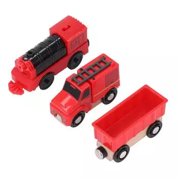 3 шт. игрушечный электропоезд инновационный магнитный игрушечный поезд набор легко собрать маленький игрушечный поезд для детей