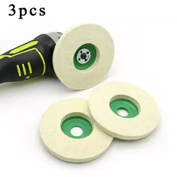 3 шт., инструмент для полировки шерсти, 5-дюймовый шлифовальный круг с углом полировки