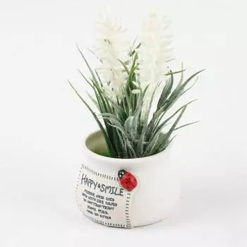 3 шт. искусственное зеленое растение в горшке, автомобиль, бонсай, цветок лаванды, растение для вечеринки, дома, прикроватная тумбочка, украшение для шкафа, мини-цветок в горшке розовый