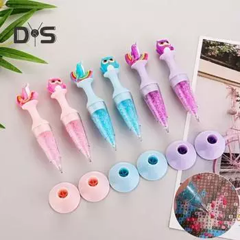 3 шт. Искусственные алмазные ручки для рисования, эргономичные искусственные алмазные ручки для рисования, легкая вазообразная ручка для рисования точками для нейл-арта 3pcs A