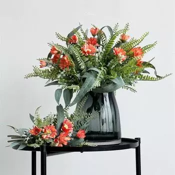 3 шт. искусственные цветы космоса из шелка ромашки 30 см искусственные полевые цветы поддельные цветы для свадебной вечеринки кухни украшения дома белый