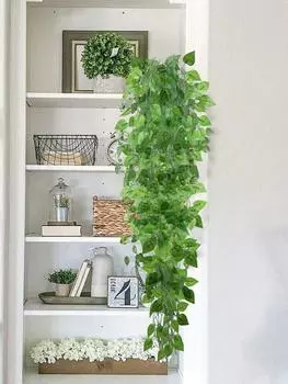 3 шт. искусственные висячие растения, искусственные растения, искусственная лоза плюща, кухонные растения для стены, дома, комнаты, сада, свадьбы, гирлянды, украшение для дома и улицы