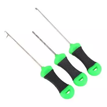 3 шт. из нержавеющей стали для ловли карпа, игла для наживки, дрель, инструменты