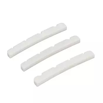 3 шт изогнутый нижний басовый порожек 4 струны прорезной костяной басовый порожек замена для