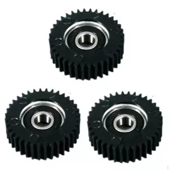 3 шт. Электрический велосипед шестерни нейлон 36 зуб шарикоподшипник модернизация части колеса мотор