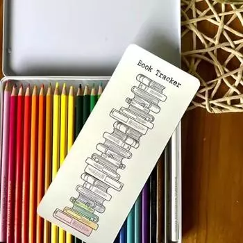 3 шт., канцелярские закладки, плавное написание, список для чтения, закладка, трекер книг для записи заметок для чтения 3pcs