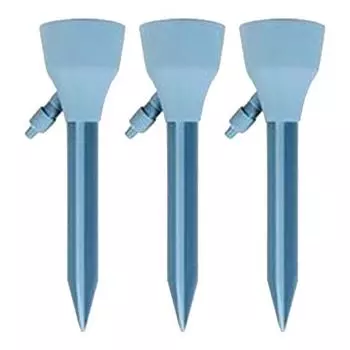 3 шт. капельница для полива, простые в использовании самополивные шипы, прочное автоматическое устройство для полива растений для дома синий