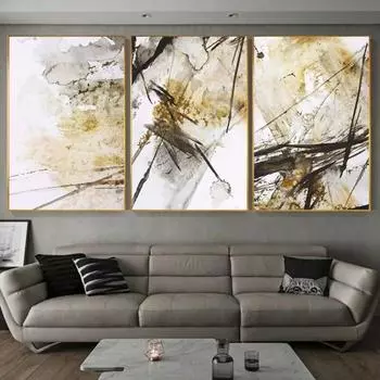 3 шт. картина маслом в европейском стиле холст картина настенный постер художественная картина распыление краски для украшения дома 30cm*45cm