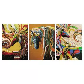 3 шт. Картина Настенная Картина Картина Холст Абстрактная Печать Украшения Дома Без Рамки 30x45cm