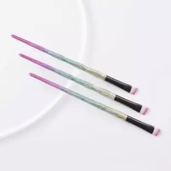 3 шт. Кисть для бровей с косой головкой, косметические инструменты, элегантный полезный макияж губ для девушки