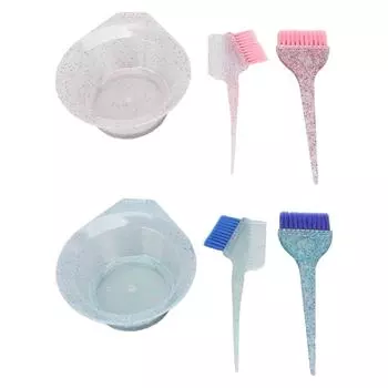 3 шт., кисти для окрашивания волос, парикмахерская расческа для окрашивания волос, парикмахерская, кисточка для окрашивания для домашнего салона, использования Pink