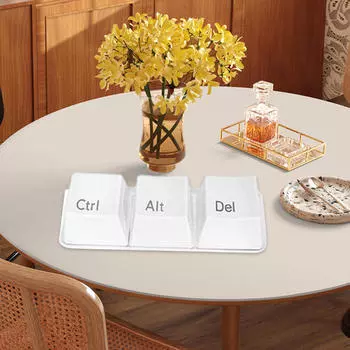 3 шт. Кофейные кружки Клавиатура Чашки для чая и воды Креативная небольшая форма для сервировки чёрный