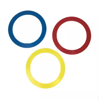 3 шт. Кольца для жонглирования, метательные кольца, навыки рук для акробатики, реквизит для акробатической труппы, метание