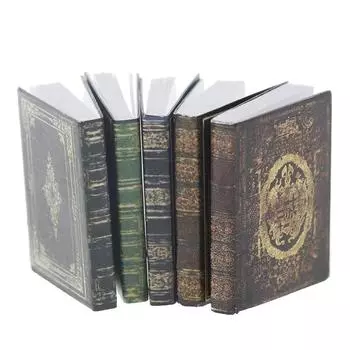 3 шт./компл. 1:12 кукольных миниатюрных классических книжных сцен, модель, аксессуары, игрушки