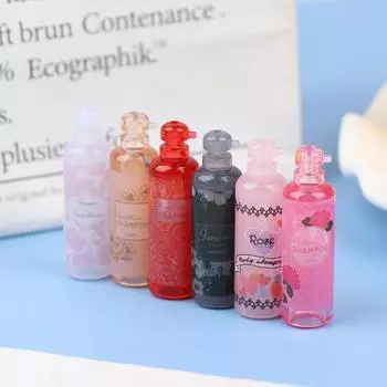 3 шт./компл. 1:12 миниатюр кукольных домиков, принадлежности для ванной комнаты, набор для мытья шампуня, модель