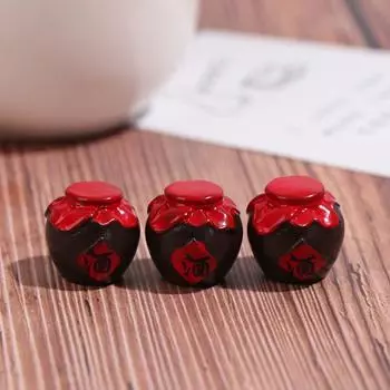 3 шт./компл. 1/12 миниатюрные бутылки для кукольного домика, миниатюрные бутылки для вина, кухонная еда