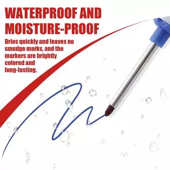 3 шт./компл. 20 мм глубокое отверстие длинный наконечник маркеры для металла перфорация ручка водонепроницаемая ванная комната деревообработка украшения многоцелевой