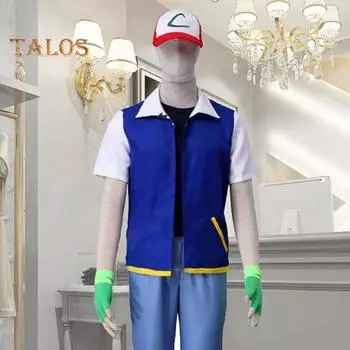 3 шт./компл. аниме-костюм для ролевых игр, куртка, перчатки, шляпа, комплект повседневной одежды, вечеринки, фестивали XL Sets