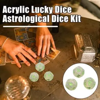 3 шт./компл. астрологические кубики, 12-гранные двенадцать знаков, акриловые кубики зодиака, блестящие созвездия, удачливые кубики, игрушка темно-фиолетового