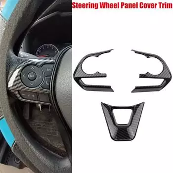 3 шт./компл. автомобильная передняя накладка на рулевую панель для Toyota RAV4 / Corolla E210