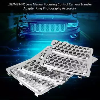 3 шт./компл. автомобильная передняя решетка капота сменная решетка переднего бампера в форме улья АБС-пластиковая передняя решетка капота для внедорожника серебряный