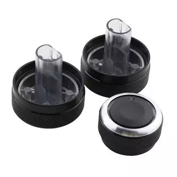 3 шт./компл., автомобильные ручки переменного тока из алюминиевого сплава для Lada Granta, ручка кондиционера, кнопка переключения тепла, аксессуары