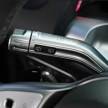 3 шт./компл. автомобильный руль рычаг переключения передач крышка тяги стеклоочистителя отделка для Mercedes Benz GLB180 200 GLA180 CLA A180L GLE GLS серебряный