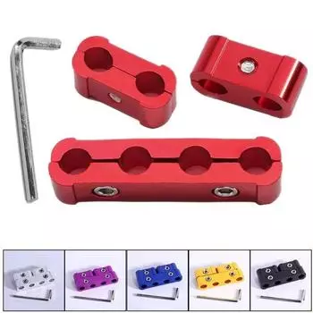 3 шт./компл. автомобильный зажим для электрического провода свечи зажигания 8 мм/9 мм/10 мм разделительная линия зажим для кабеля зажигания аксессуары для автомобильного декора красный