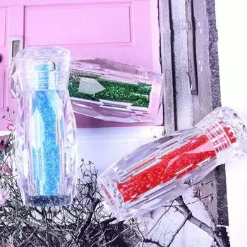 3 шт./компл. бутылочка для ногтей, герметичная, легко чистящаяся, прозрачная бутылка, блестящие микробусины, икра Decoartion