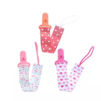 3 шт./компл., детские зажимы для соски, цепочка для соски, зажим для пустышки, держатель для сосков